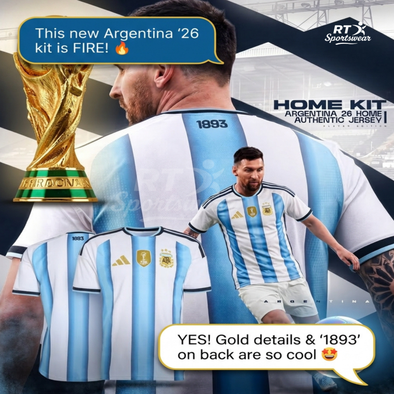 Argentina 2026 Home Player Version Jersey