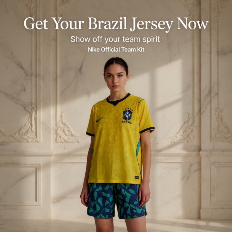 Brazil 2026 Home Player Edition Jersey